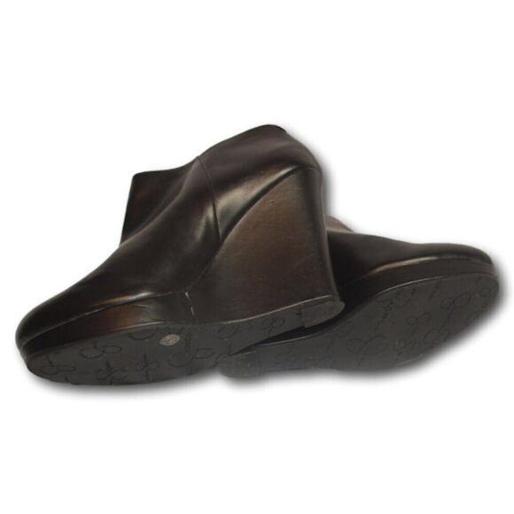 Jessica Simpson Black Carli Wedge Booties Boot Size: 9 / 39 - Picture 4 of 5